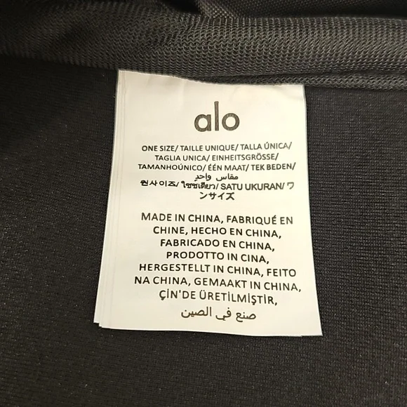 ALO Yoga Classic Black Backpack. NWT. - Picture 10 of 13